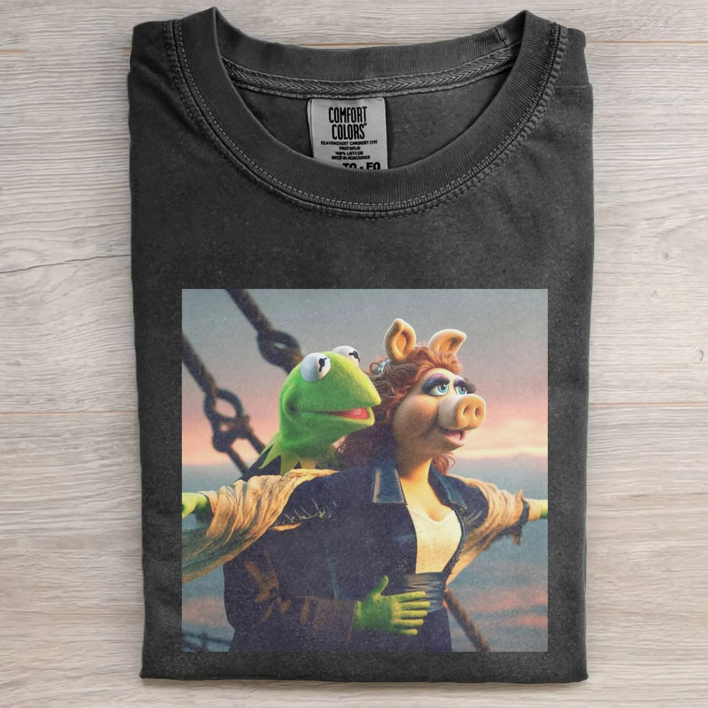 KERMIT THE FROG MEME T-SHIRT