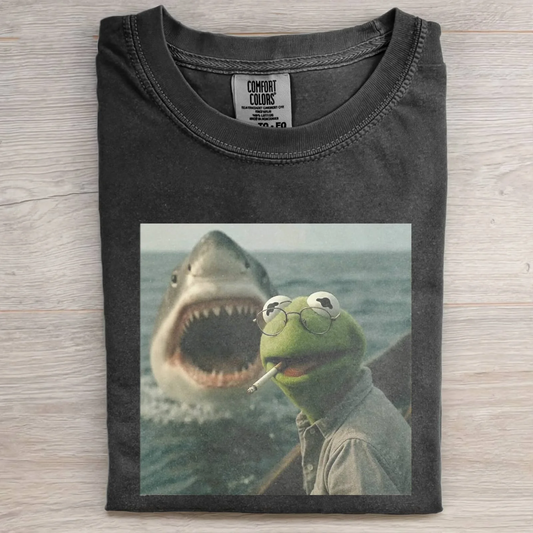KERMIT THE FROG MEME T-SHIRT
